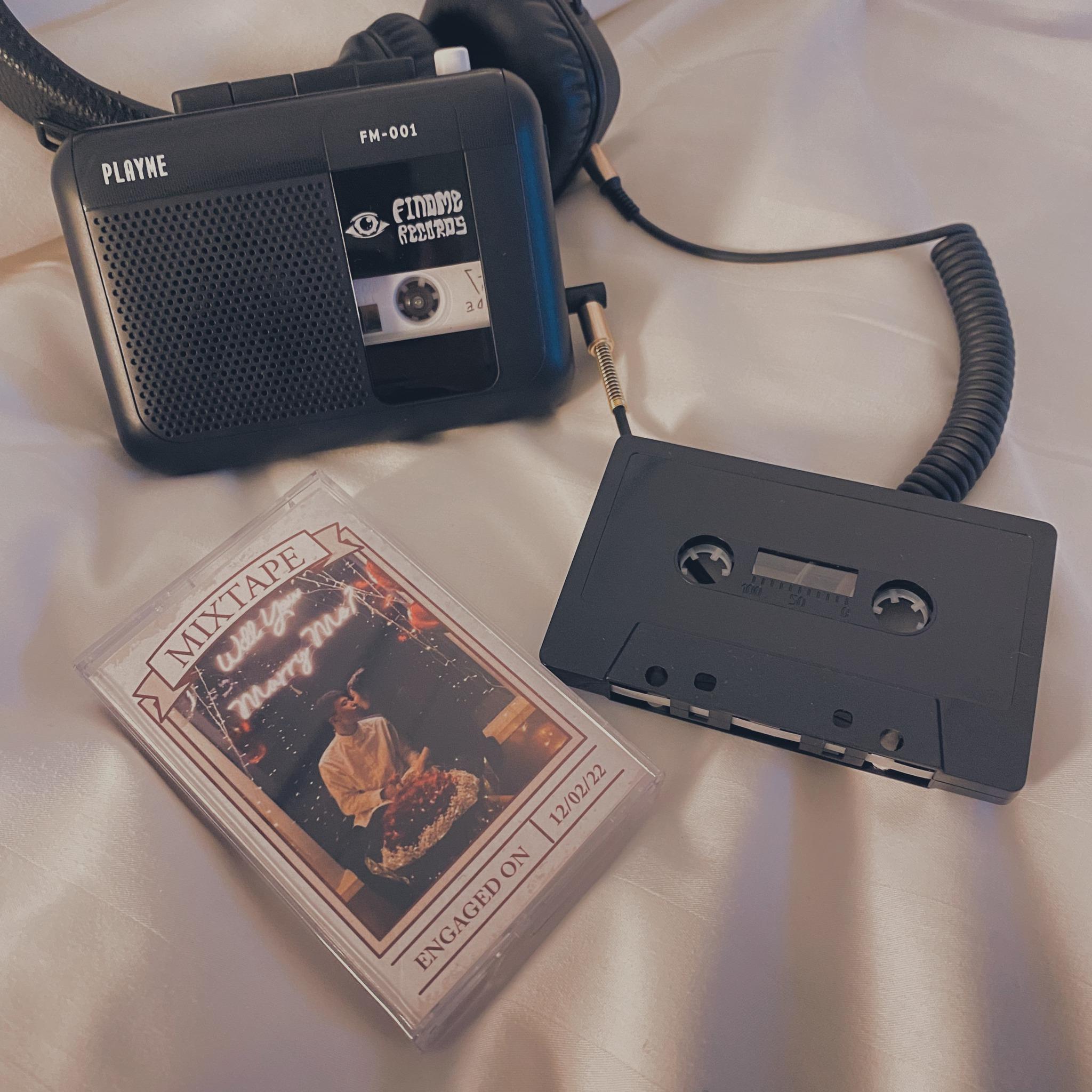 情人節禮物推介2023|Findme Records 客製化錄音帶禮盒 $246.4起 (88折,原價$280起)