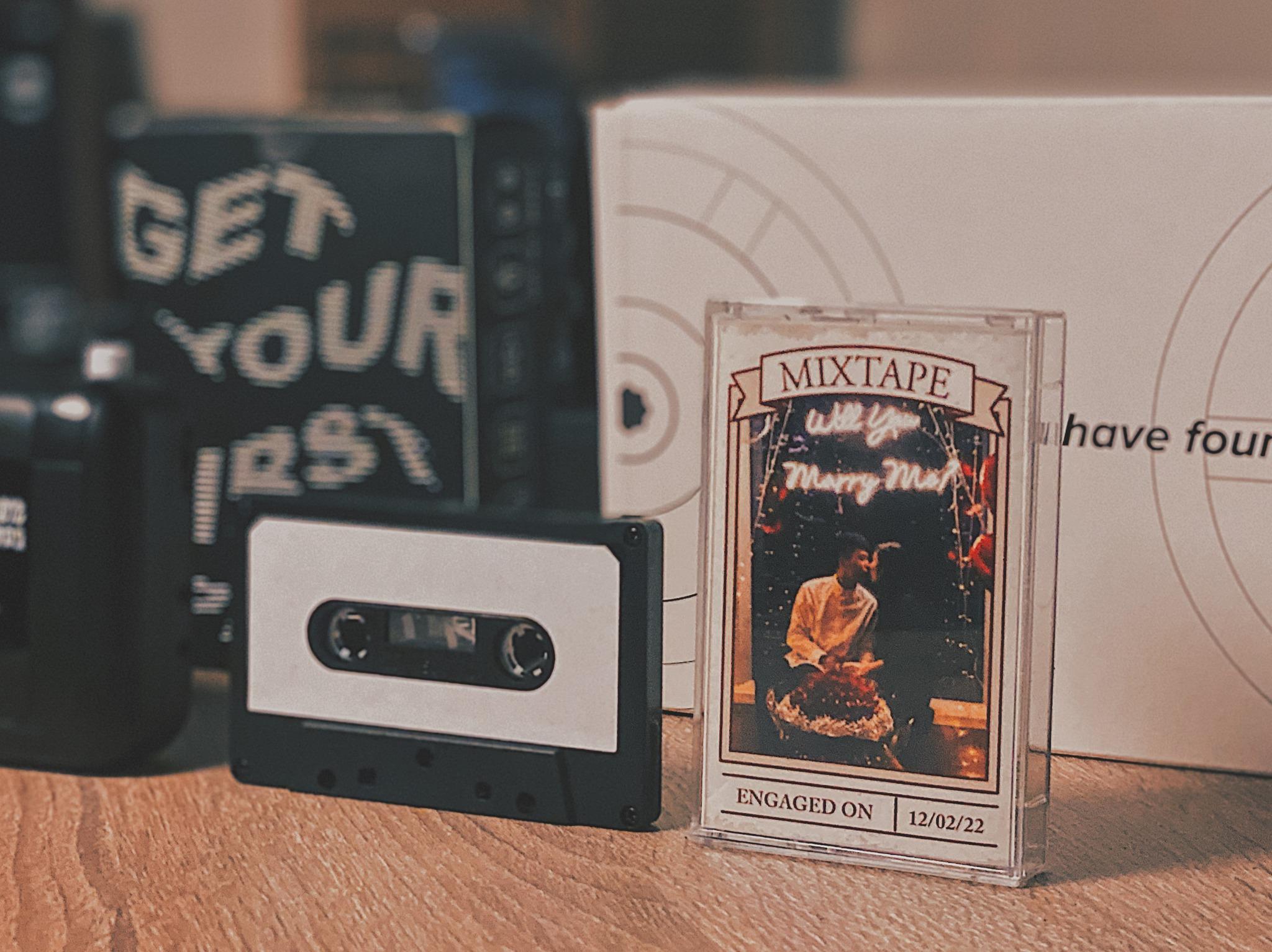 情人節禮物推介2023|Findme Records 客製化錄音帶禮盒 $246.4起 (88折,原價$280起)