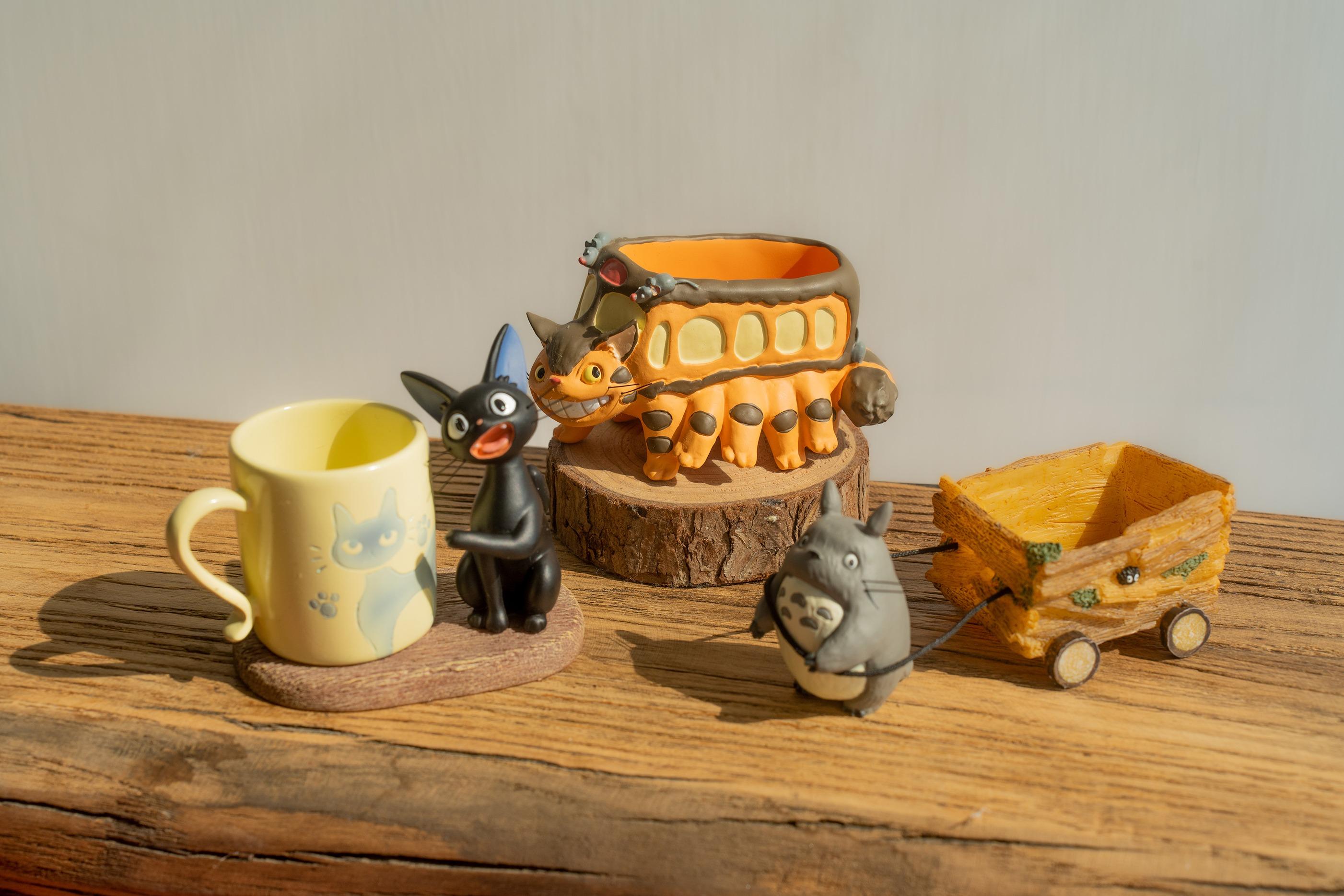 《龍貓》和《魔女宅急便》2023年復刻版陶瓷小花盆系列