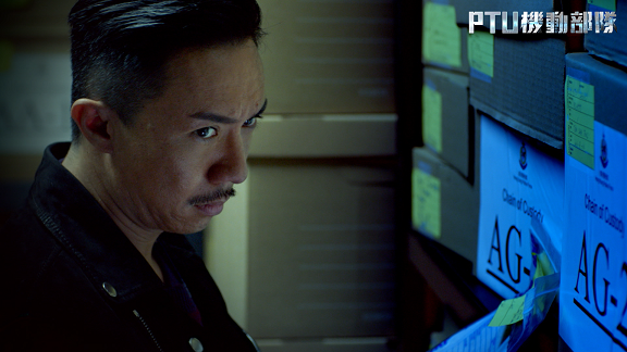 張繼聰將於阿Sa和林峯上演三角戀。(《PTU機動部隊》劇照)