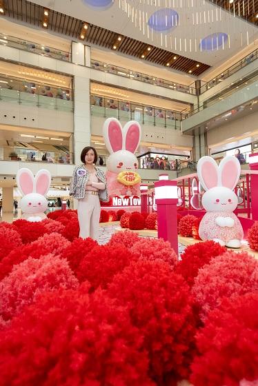 通關|新城市廣場斥千萬進行新春推廣 新地料人流及生意按年增20%