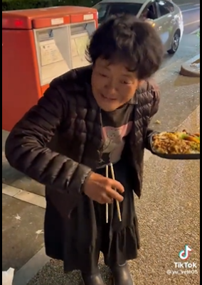 網上不少欺凌無家者的短片。(影片截圖)