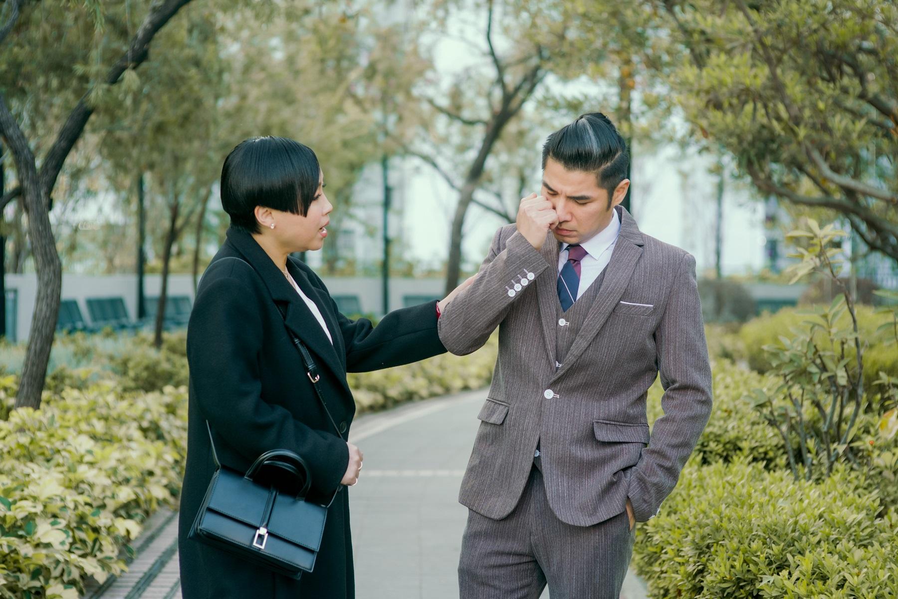 楊詩敏與姜文杰有少對手戲。(劇照)