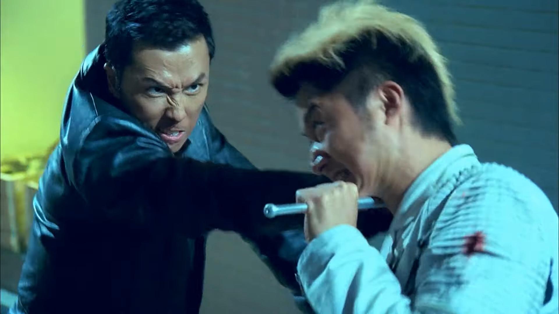 甄子丹與吳京在《殺破狼》的打鬥場面,至今仍奉為經典之一。(截圖)