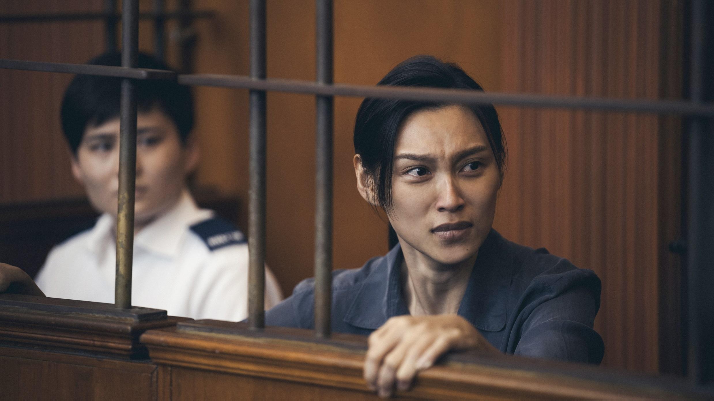 王丹妮在《毒舌大狀》為寃獄據理力爭求清白。(《毒舌大狀》劇照)