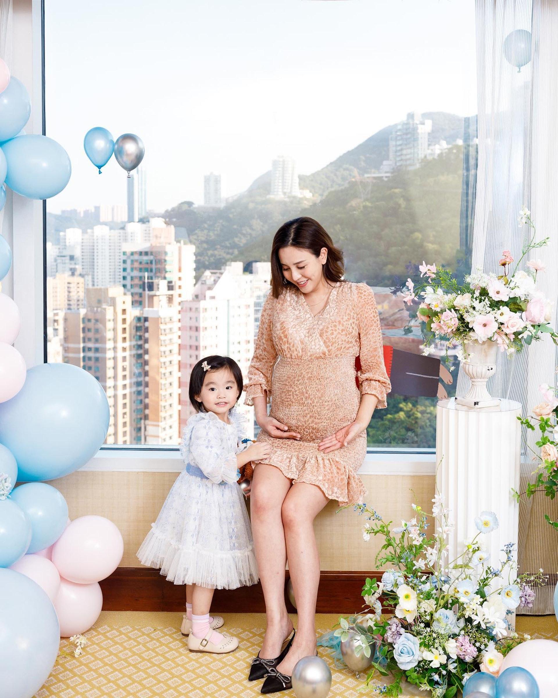 雨僑揭曉腹中BB性別,表示將湊夠個「好」字。