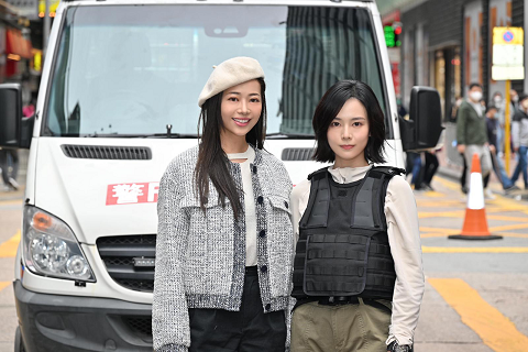 馬思惠和劉若寶參演電影《衝鋒》。