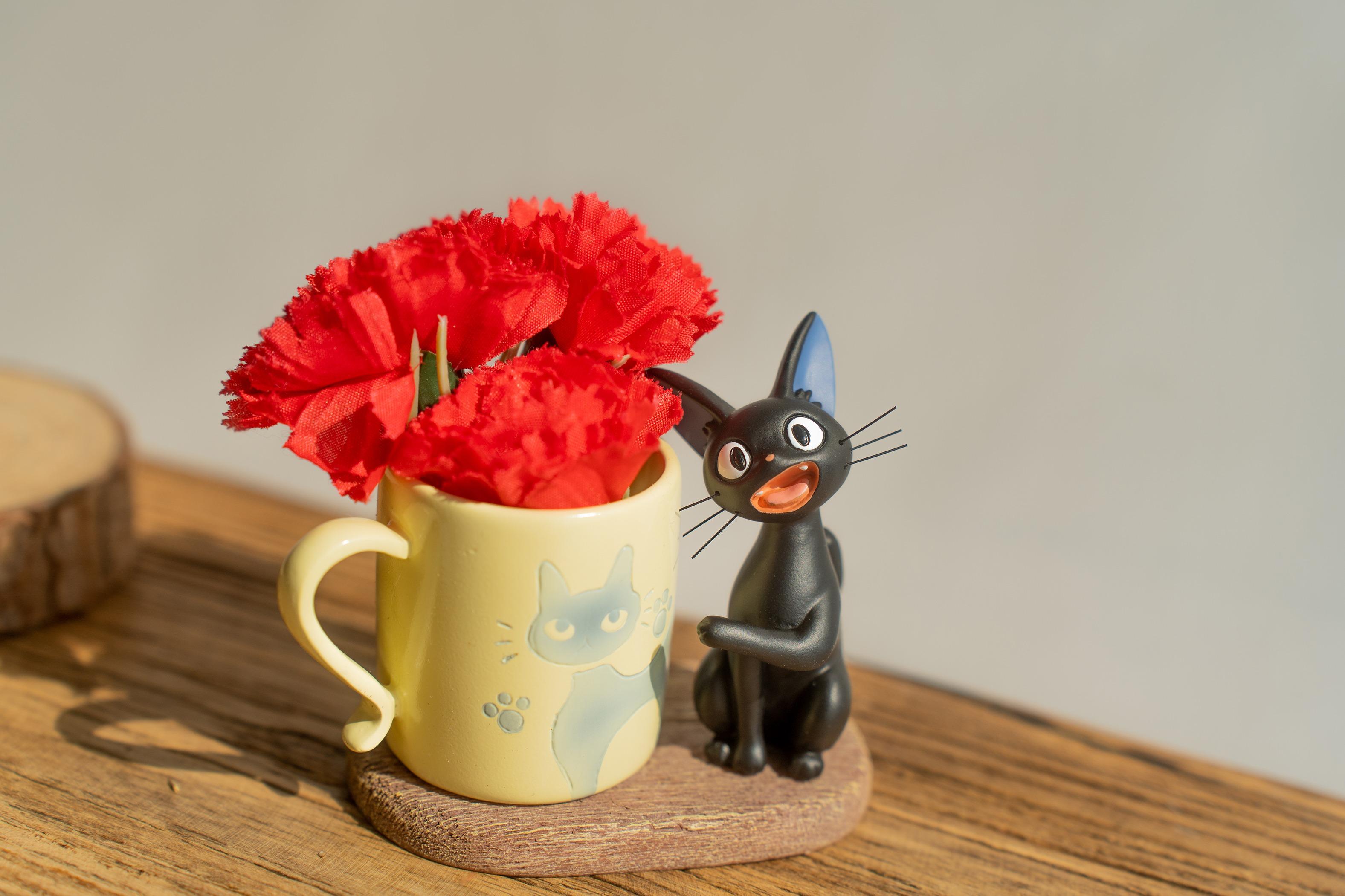 《魔女宅急便》吉吉 小花盆 $190