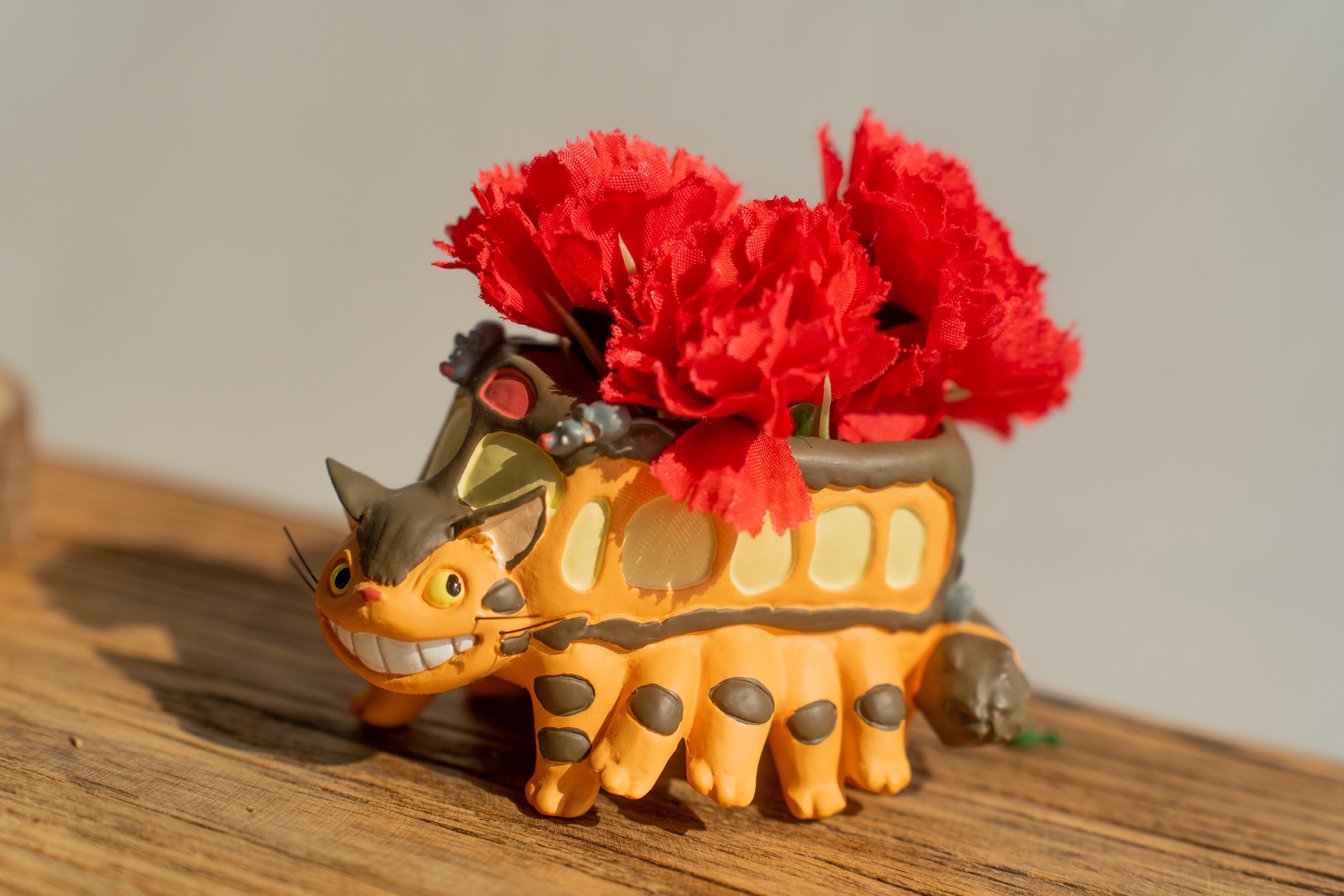 《龍貓》貓巴士 小花盆 $190