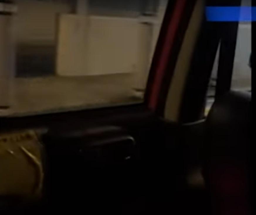 女乘客途沿大喊「救命呀」。(網上截圖)