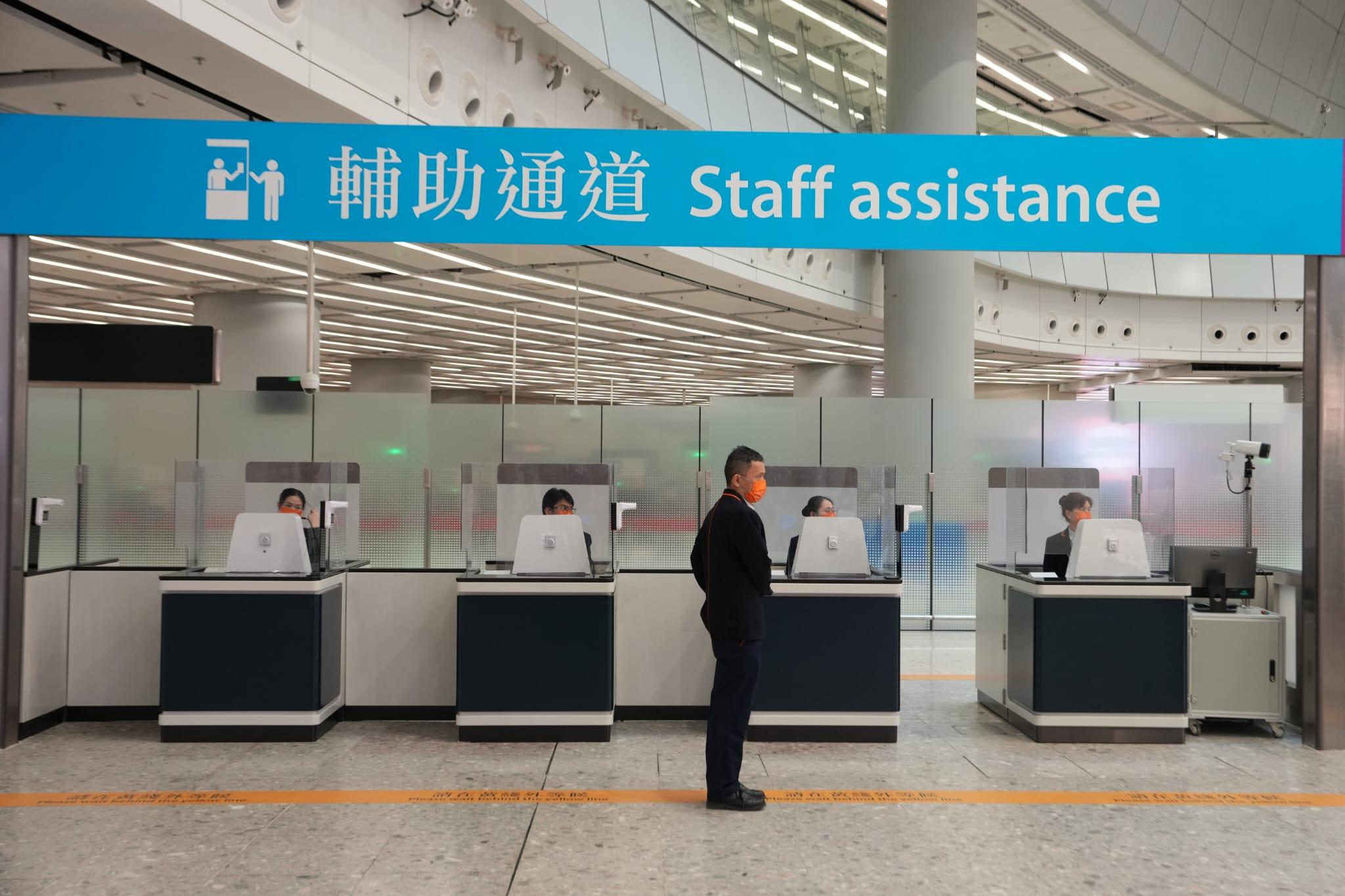 西九高鐵站將於1月15日復運。(陳奕釗攝)