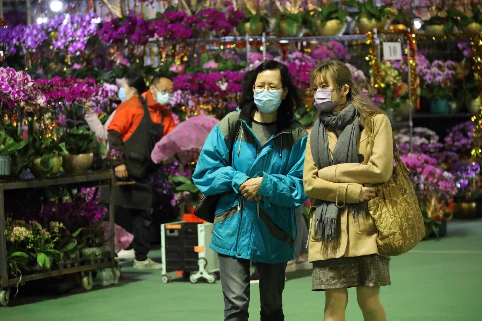 全港15個年宵市場,今日開鑼。(鍾式明攝)