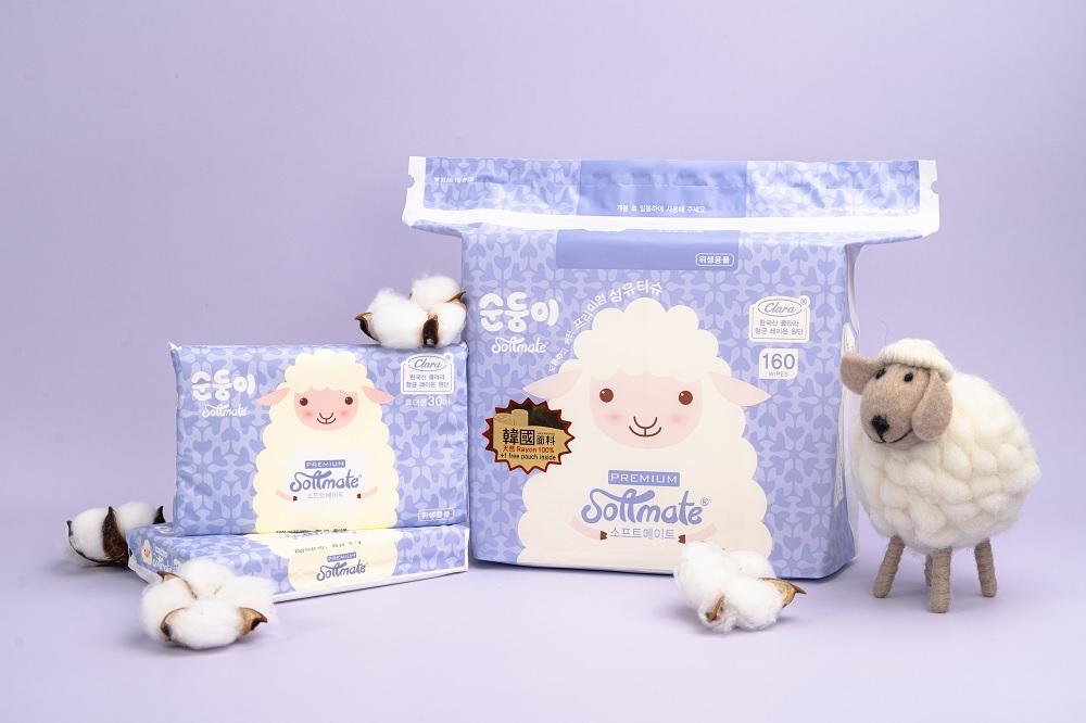 順順兒高級天然乾柔巾 (160片) - 1箱4包 $210 順順兒高級天然乾柔巾 (30片) - 1箱24包 $264 *建議零售價。