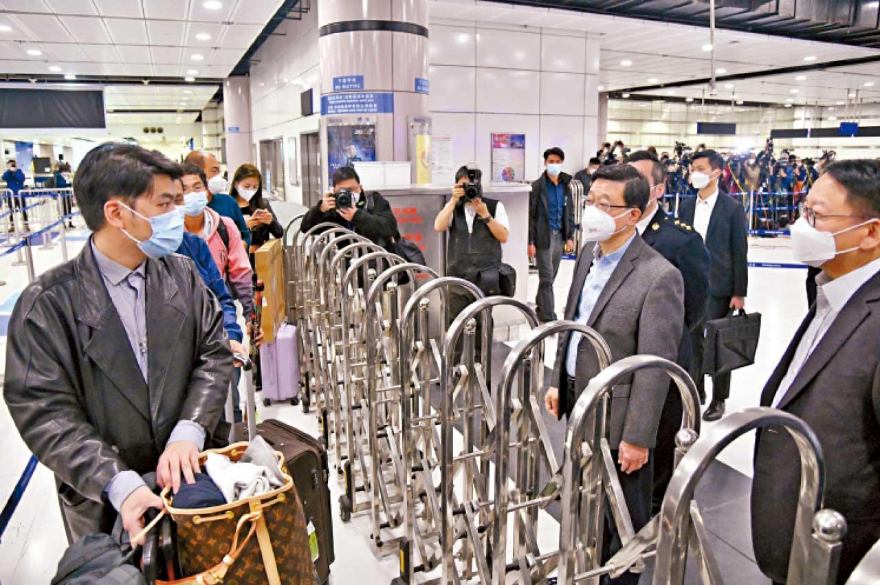 等開閘近3年 首日7口岸免檢疫通關暢順 一周內研放寬 望短期全面通關