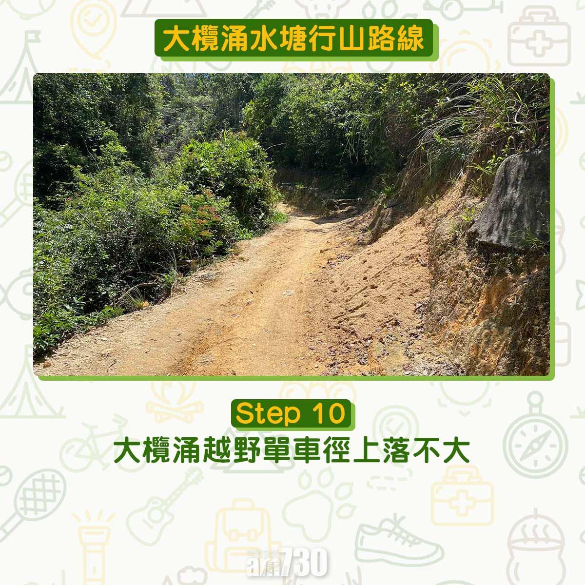 大欖涌水塘行山路線