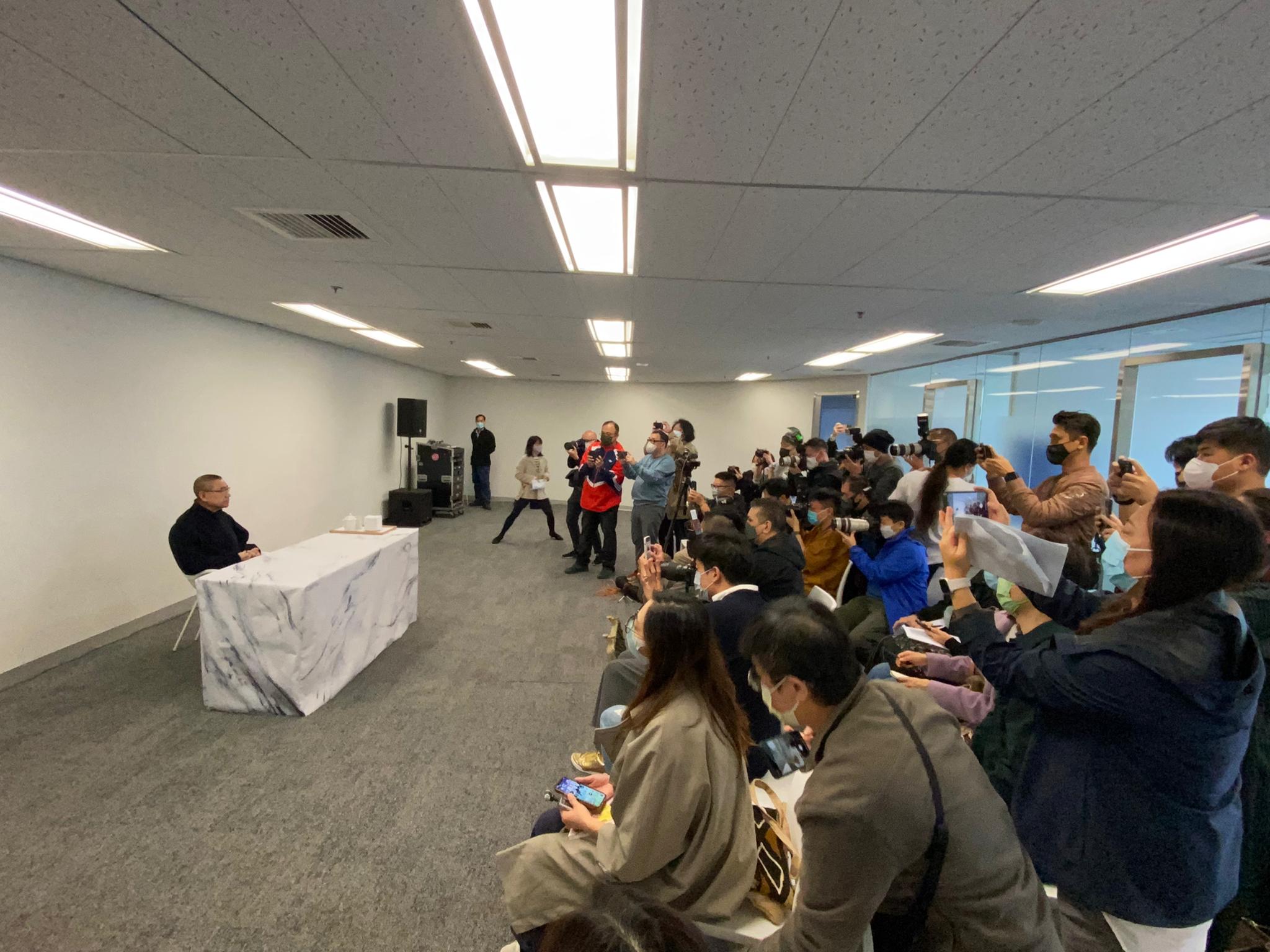 大劉今日開記招,拆解不少多年傳聞,更指尖沙咀The One其實是由兒子劉鳴煒所改。