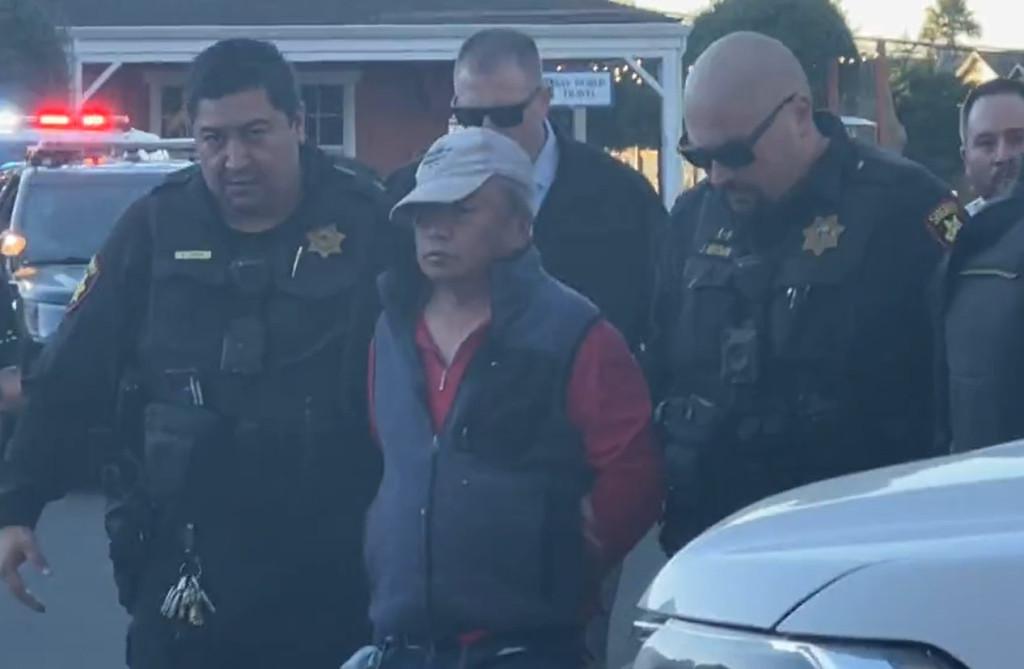 槍手趙春利被制服拘捕。(網上圖片)