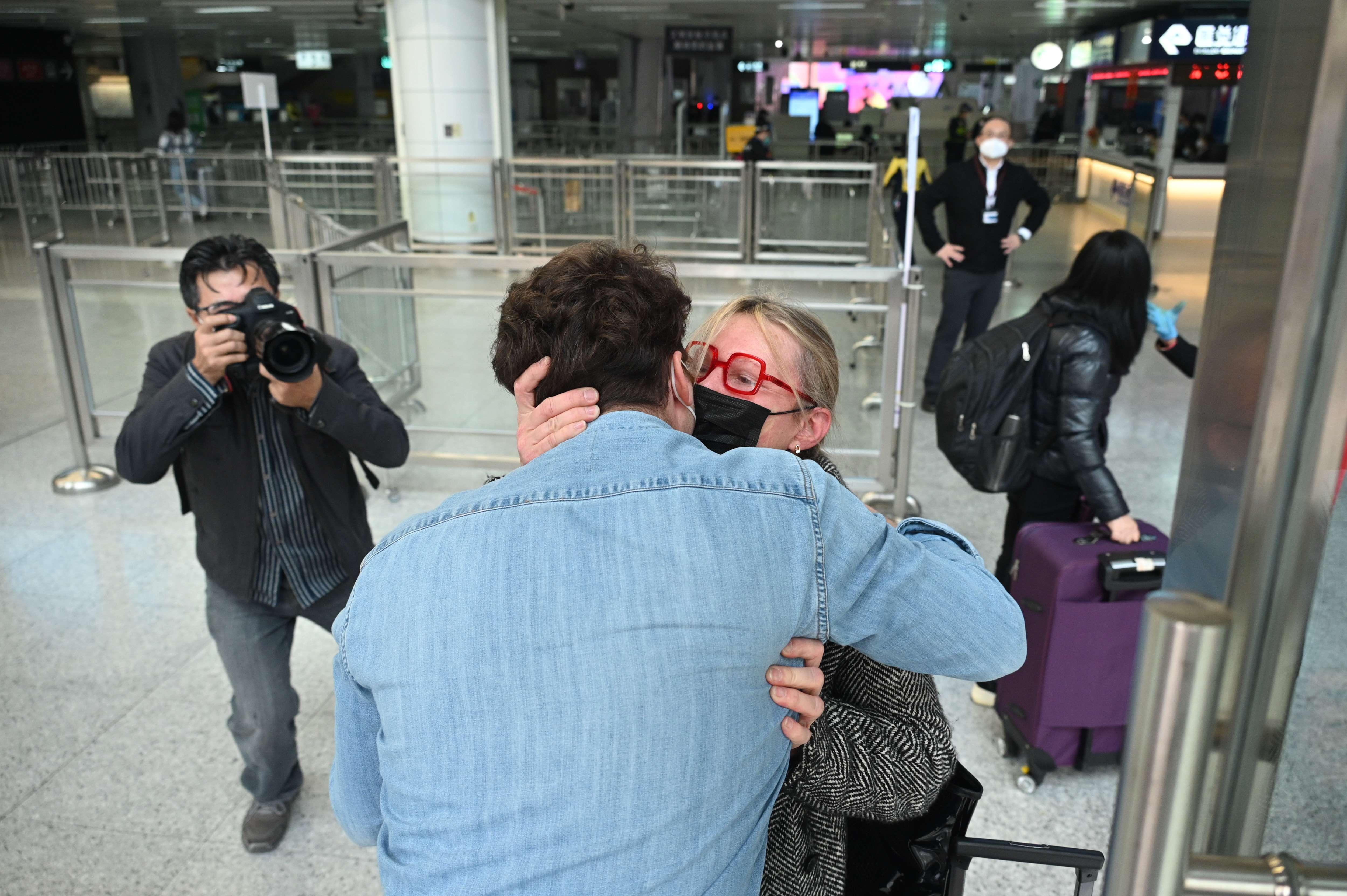 福田口岸 市民通關回內地情況