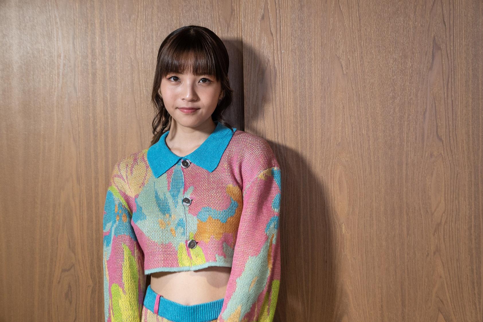 阿冰在《一人婚禮》首登大銀幕。(陳奕釗攝)