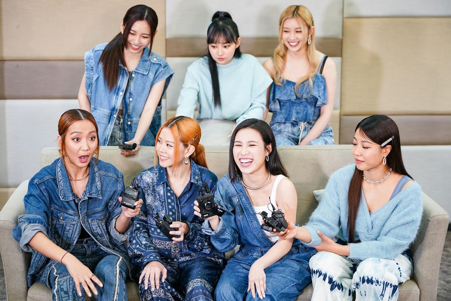 Marf談到8人再聚的「暴食會」,七情上面。(李睿哲攝)