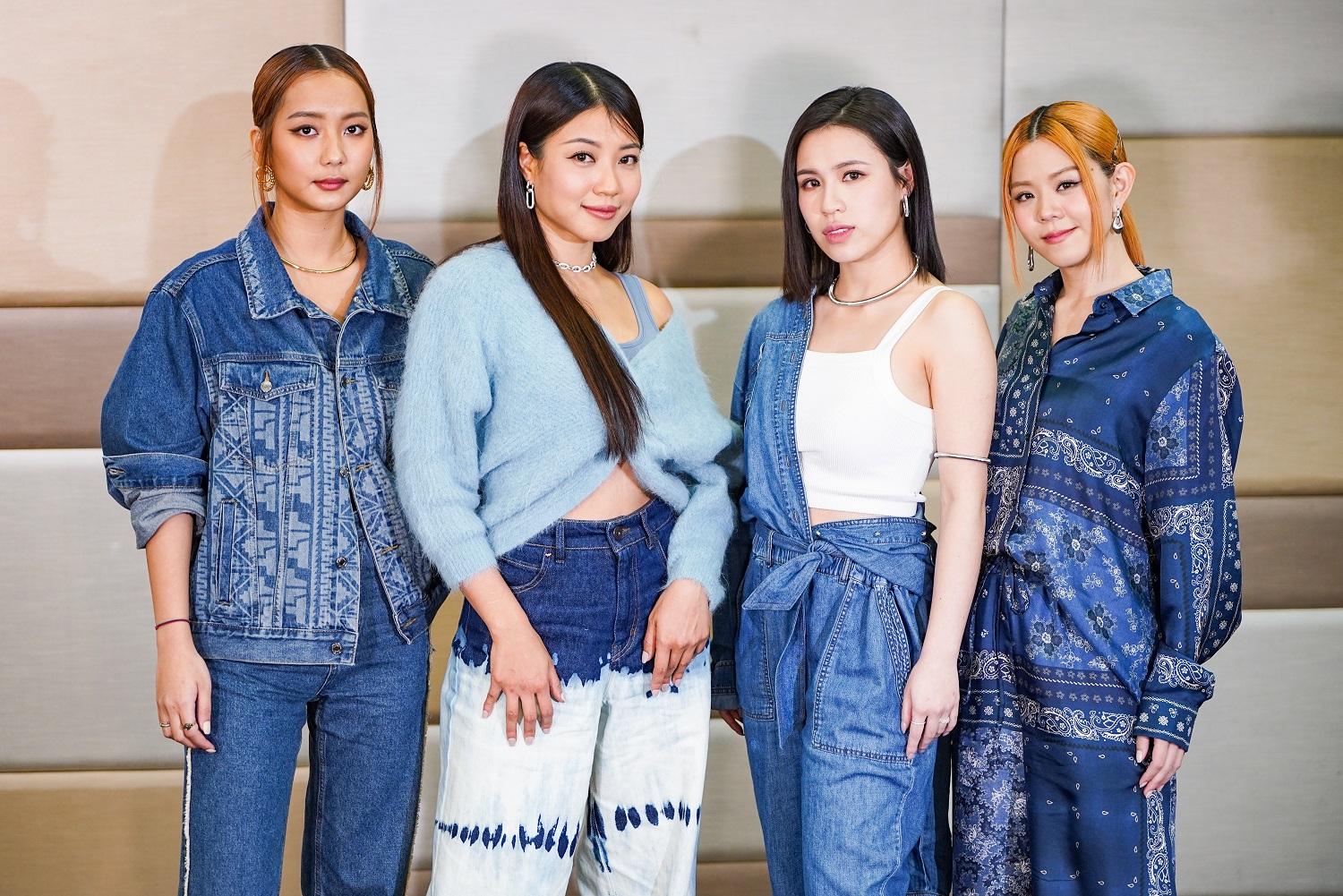 Marf、芯駖、Winka和Gao去年分別嘗試拍劇、主持等工作。(李睿哲攝)