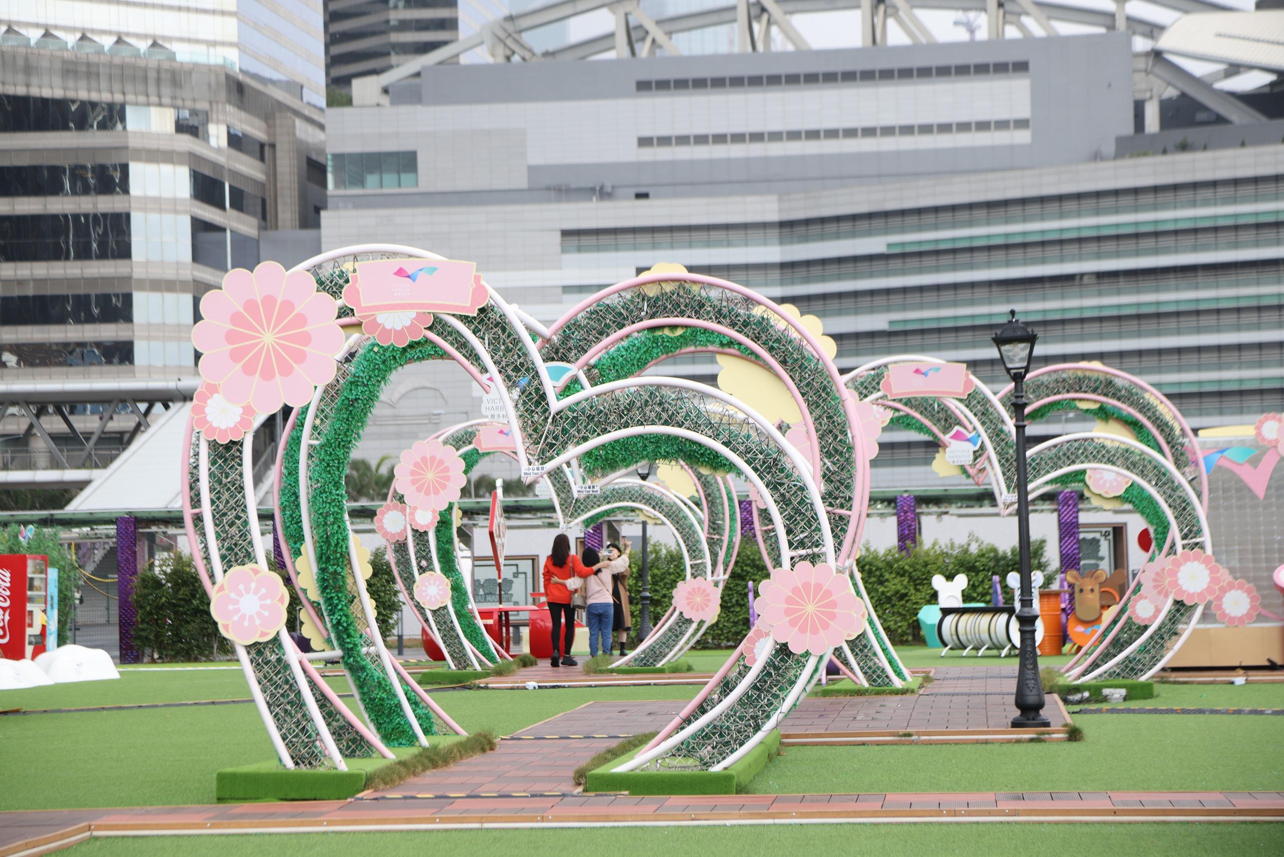 新年好去處2023|灣仔「HarbourChill海濱休閒站」9米高「LED燈箱大鼓」