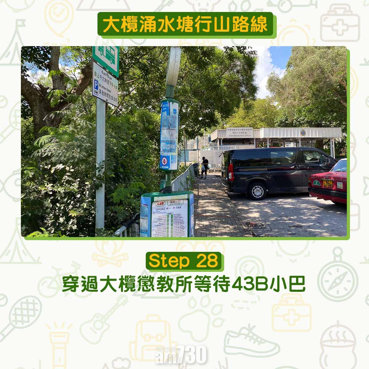 大欖涌水塘行山路線