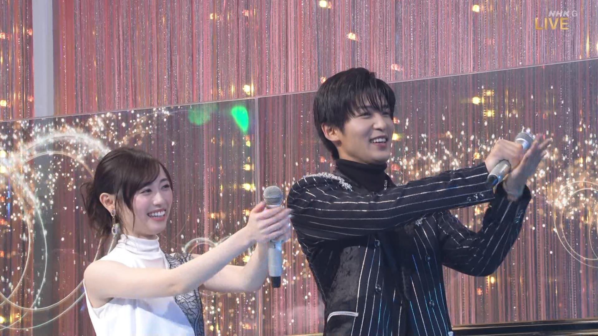 福原遙 & 目黑蓮@Snow Man