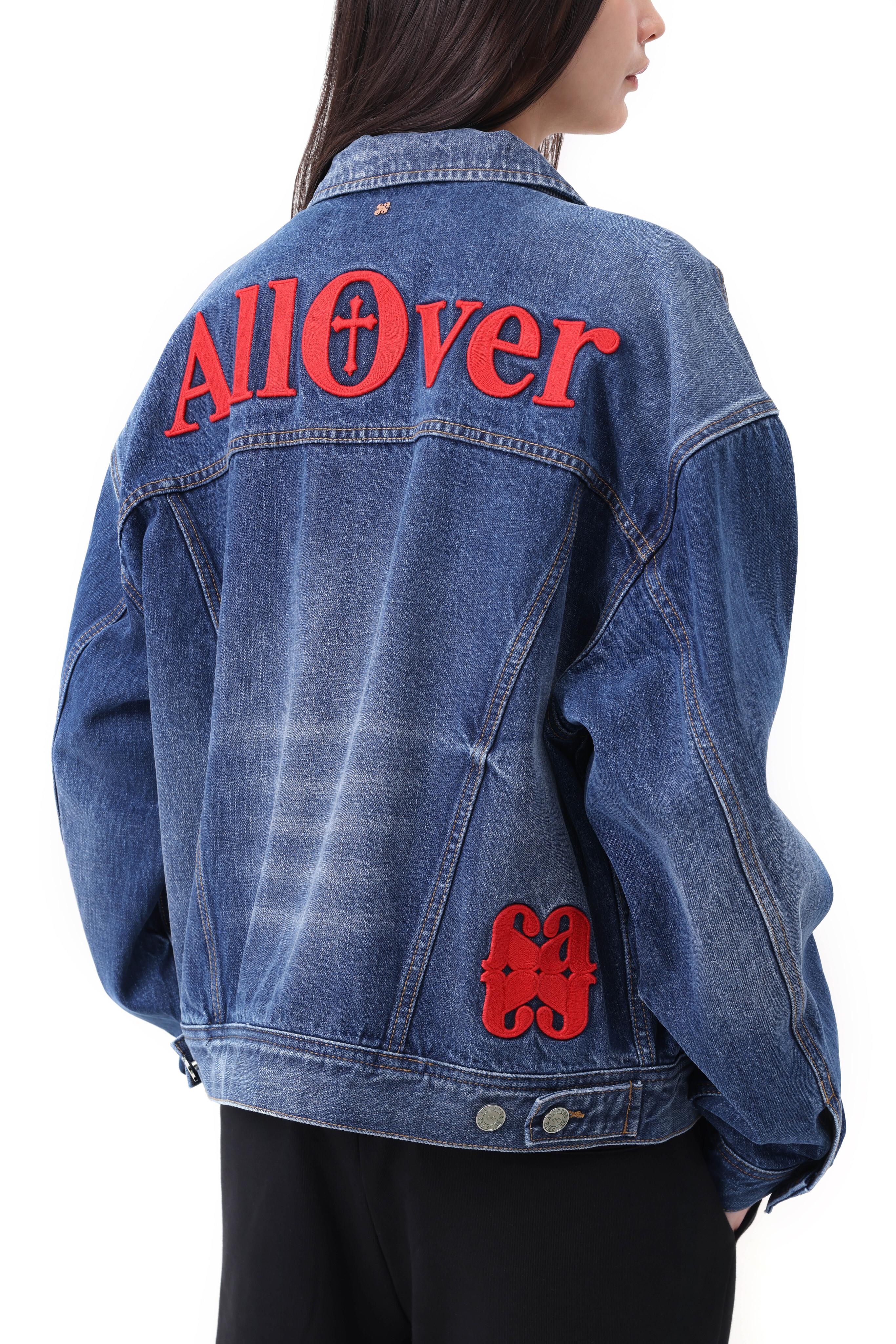 洗水刺繡牛仔褸