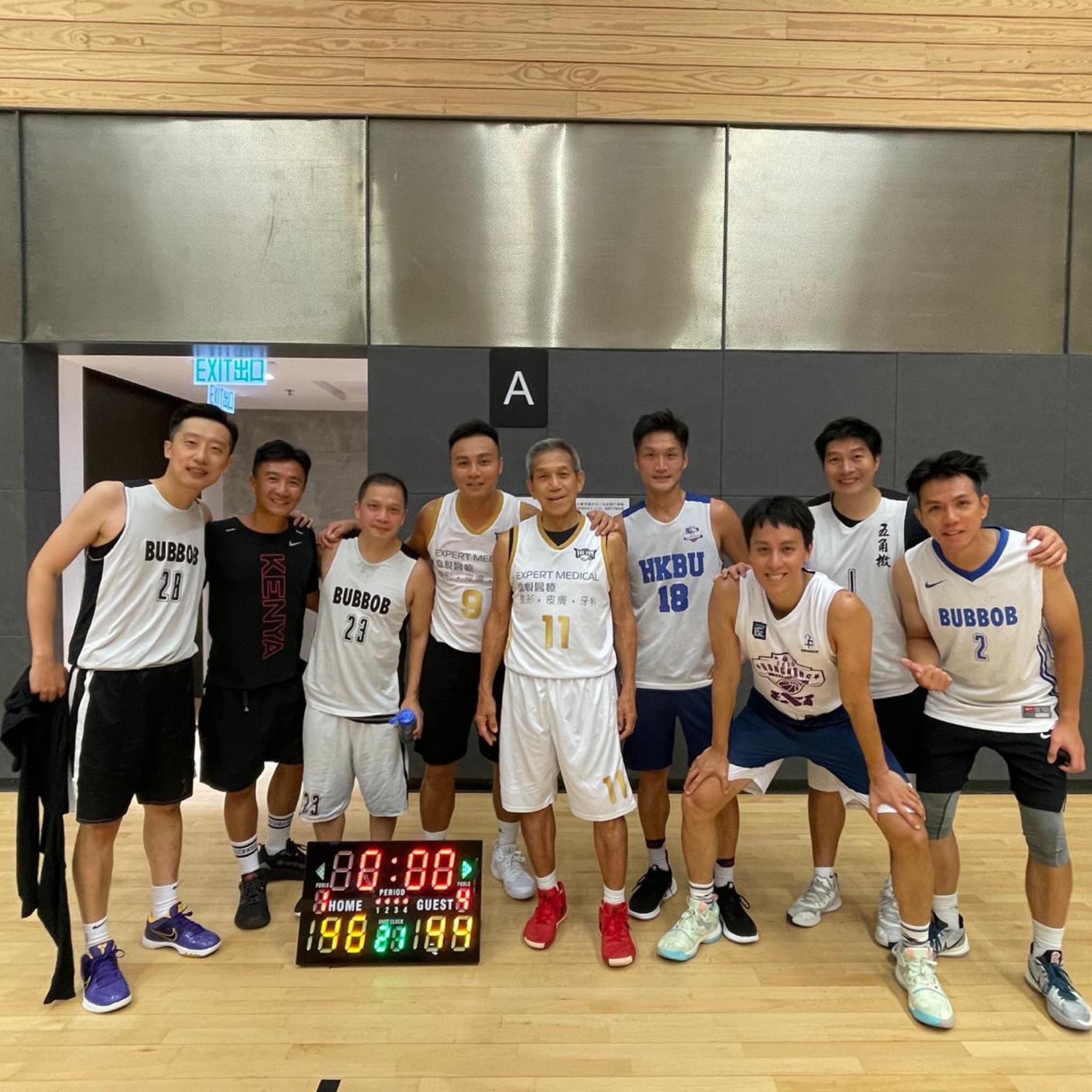 1.87米的陳安立參與不少籃球聯賽。(陳安立FB)