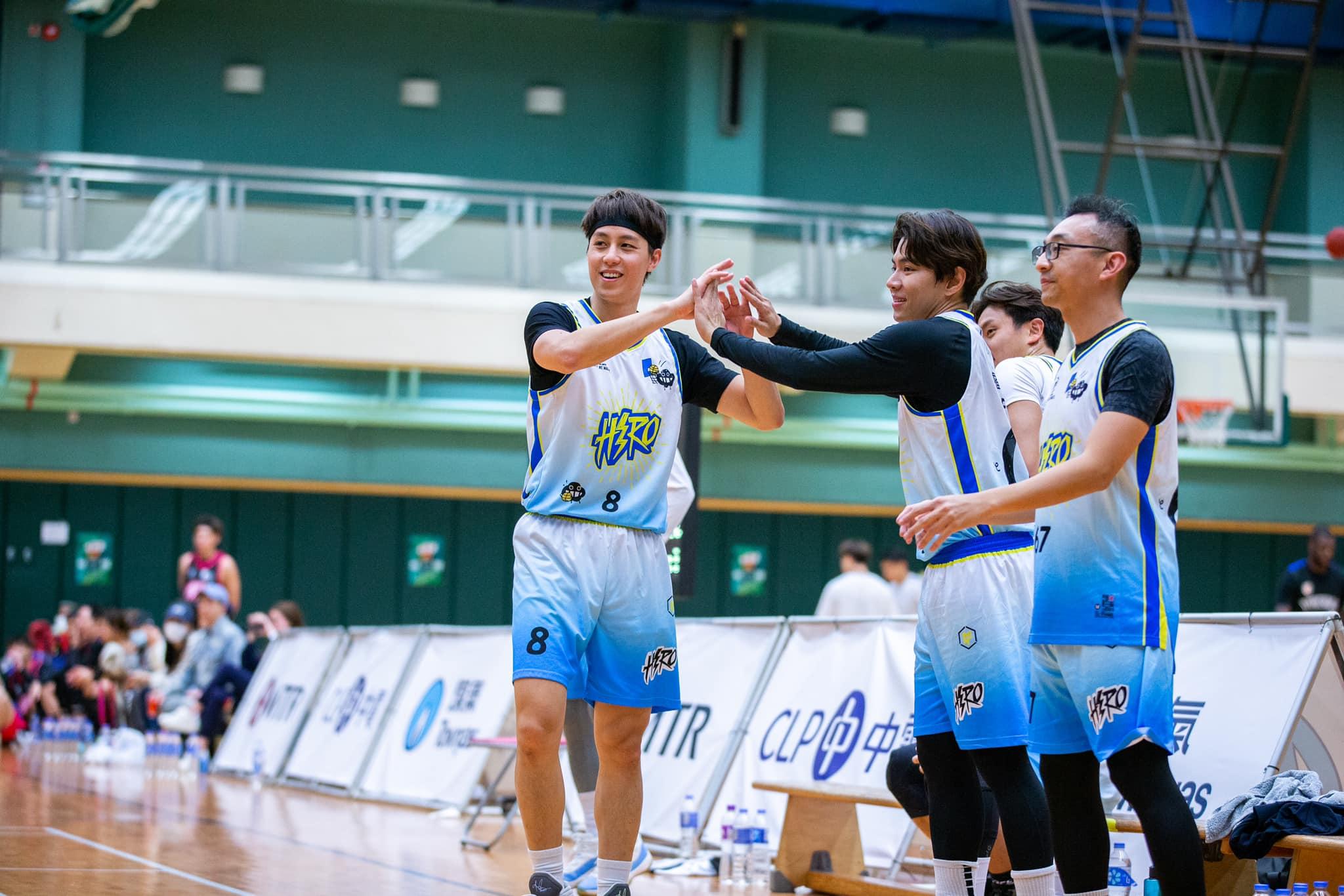 1.87米的陳安立參與不少籃球聯賽。(陳安立FB)