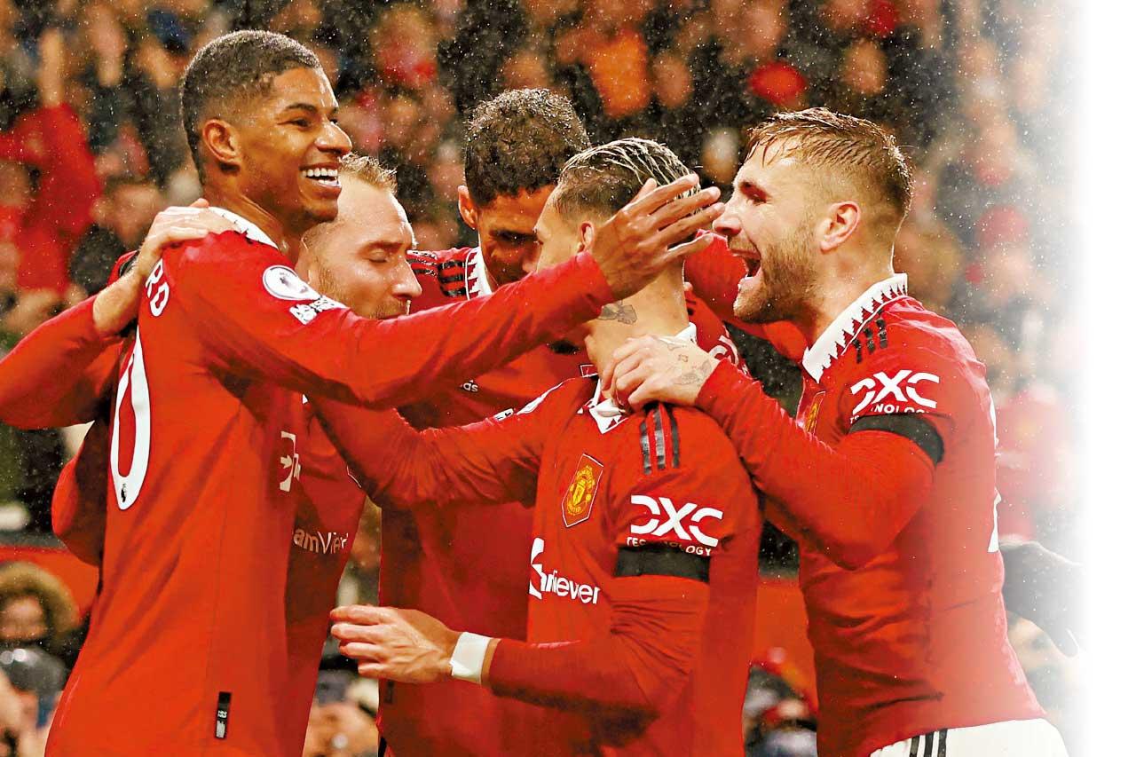 英超|曼聯乘勇撼曼城 拉舒福特主場入球保證