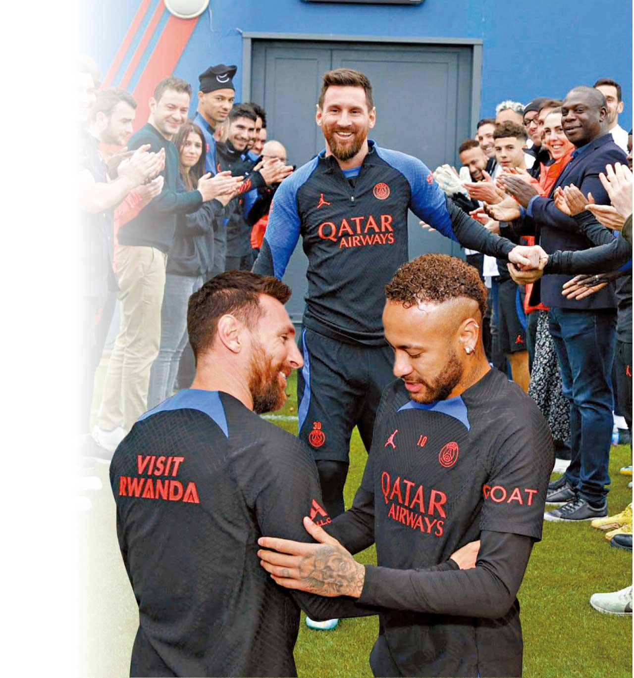 PSG報到獲英雄式歡迎 美斯IG吸金完勝C朗