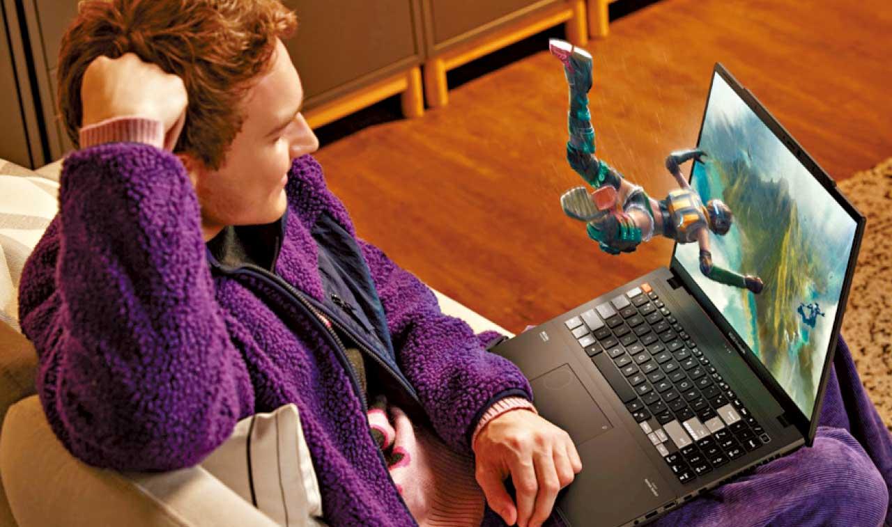 CES 2023前哨戰 ASUS Spatial Vision玩裸眼3D OLED