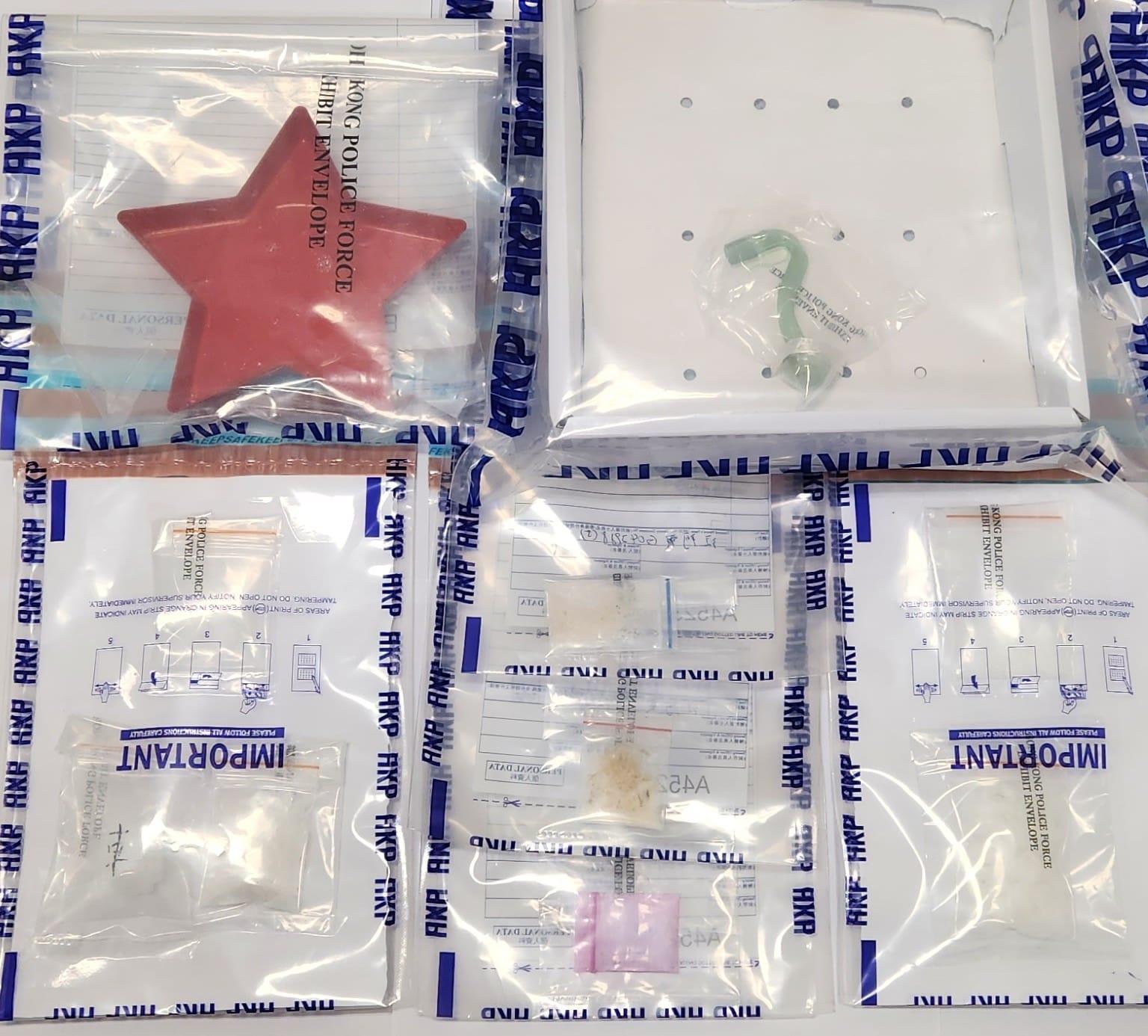 警百德新街搗破毒窟 拘4本地男檢市值3萬元冰毒