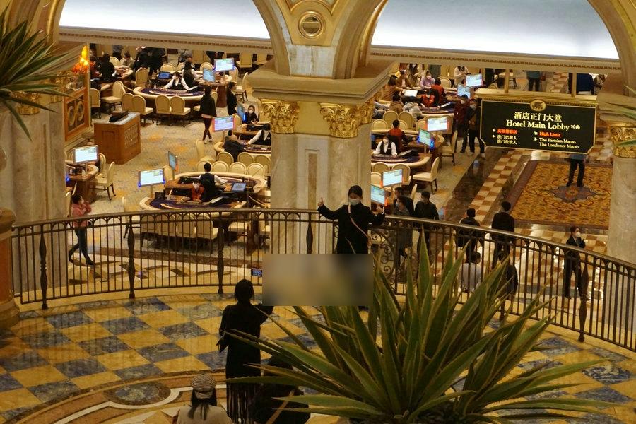 賭場恢復人流。(澳門日報)