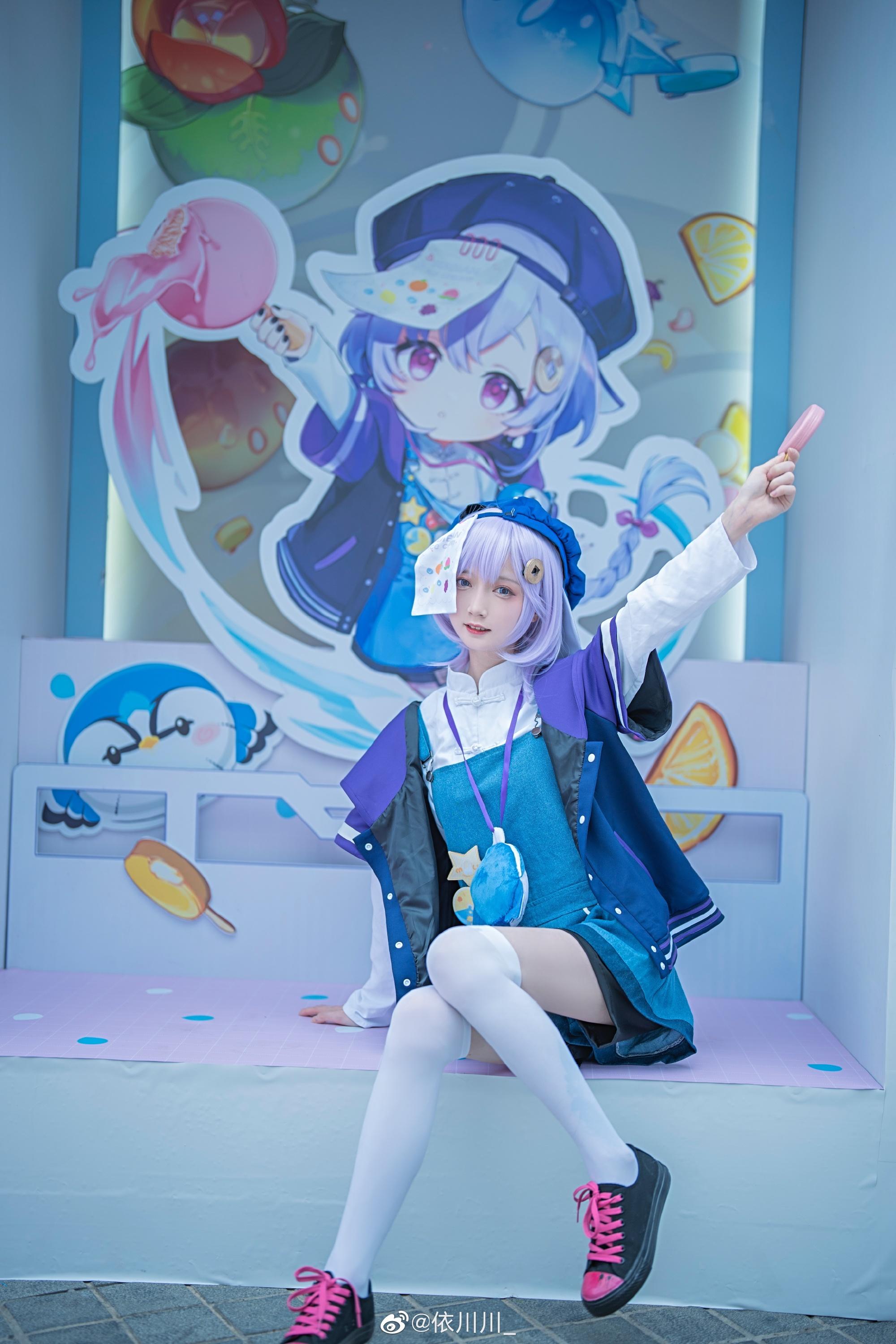 依川川cosplay照。(依川川微博)