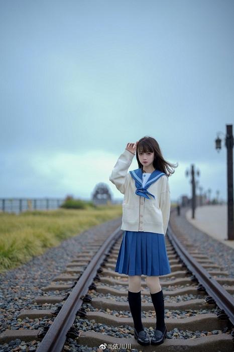 依川川cosplay照。(依川川微博)