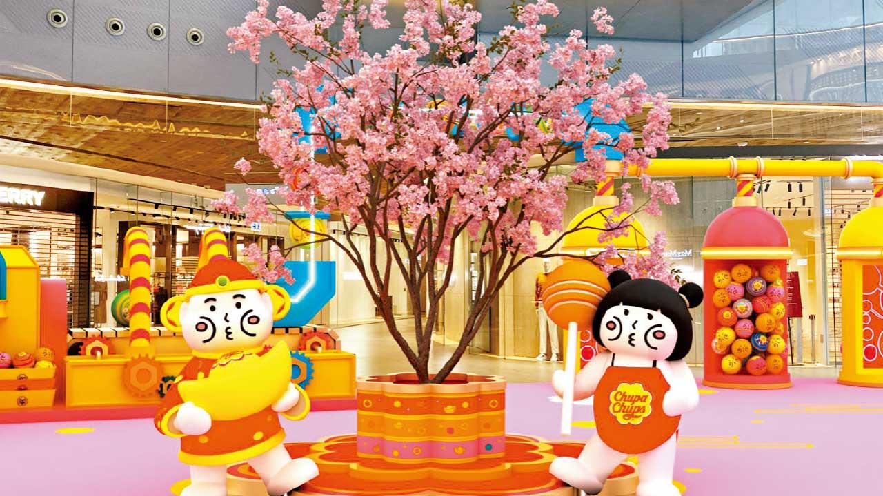 本地插畫「厚面子」 珍寶珠攜手賀年 玩轉東薈城名店倉