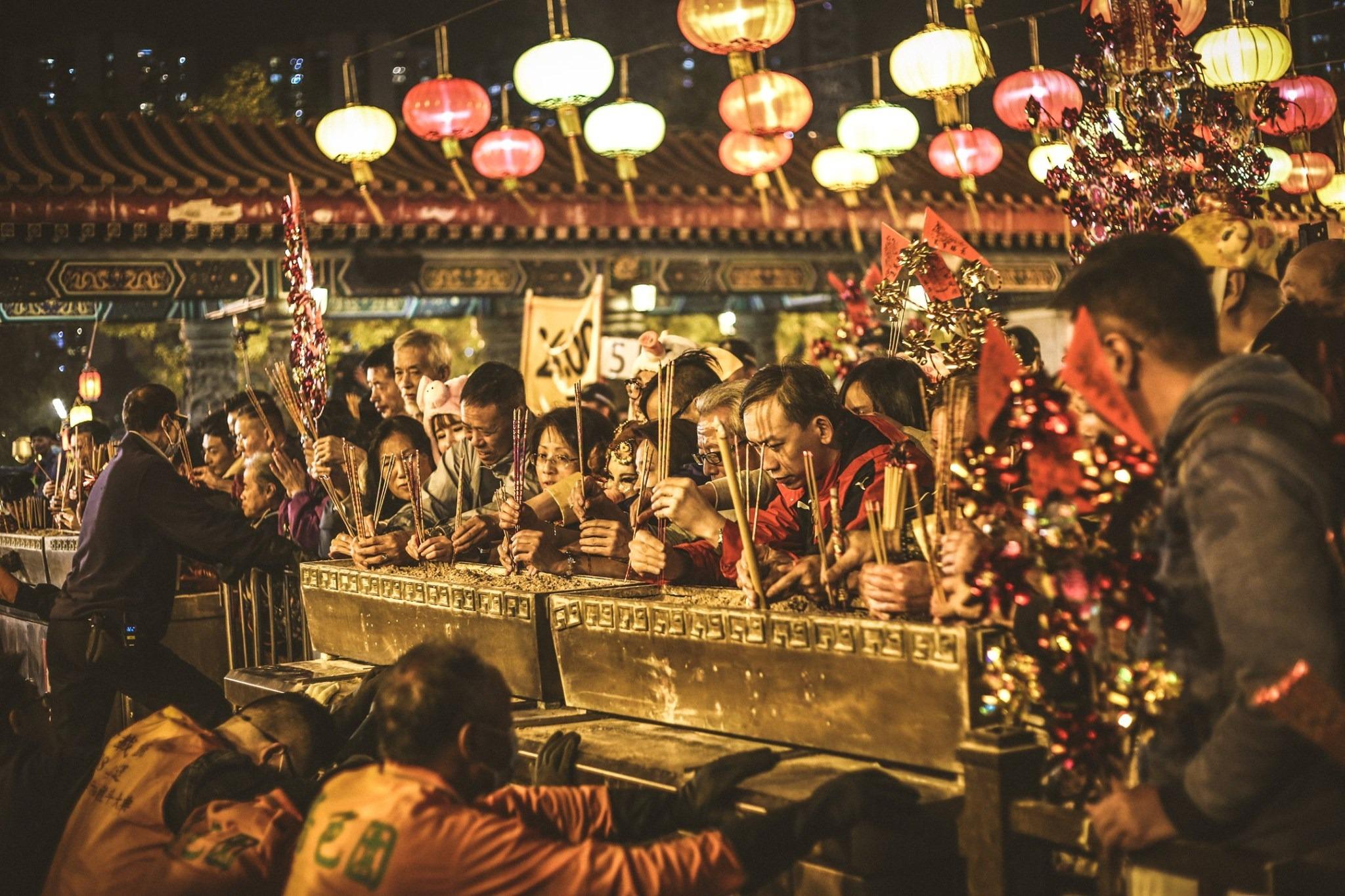 新年好去處2023|黃大仙祠頭炷香 (圖及來源:嗇色園黃大仙祠FB)