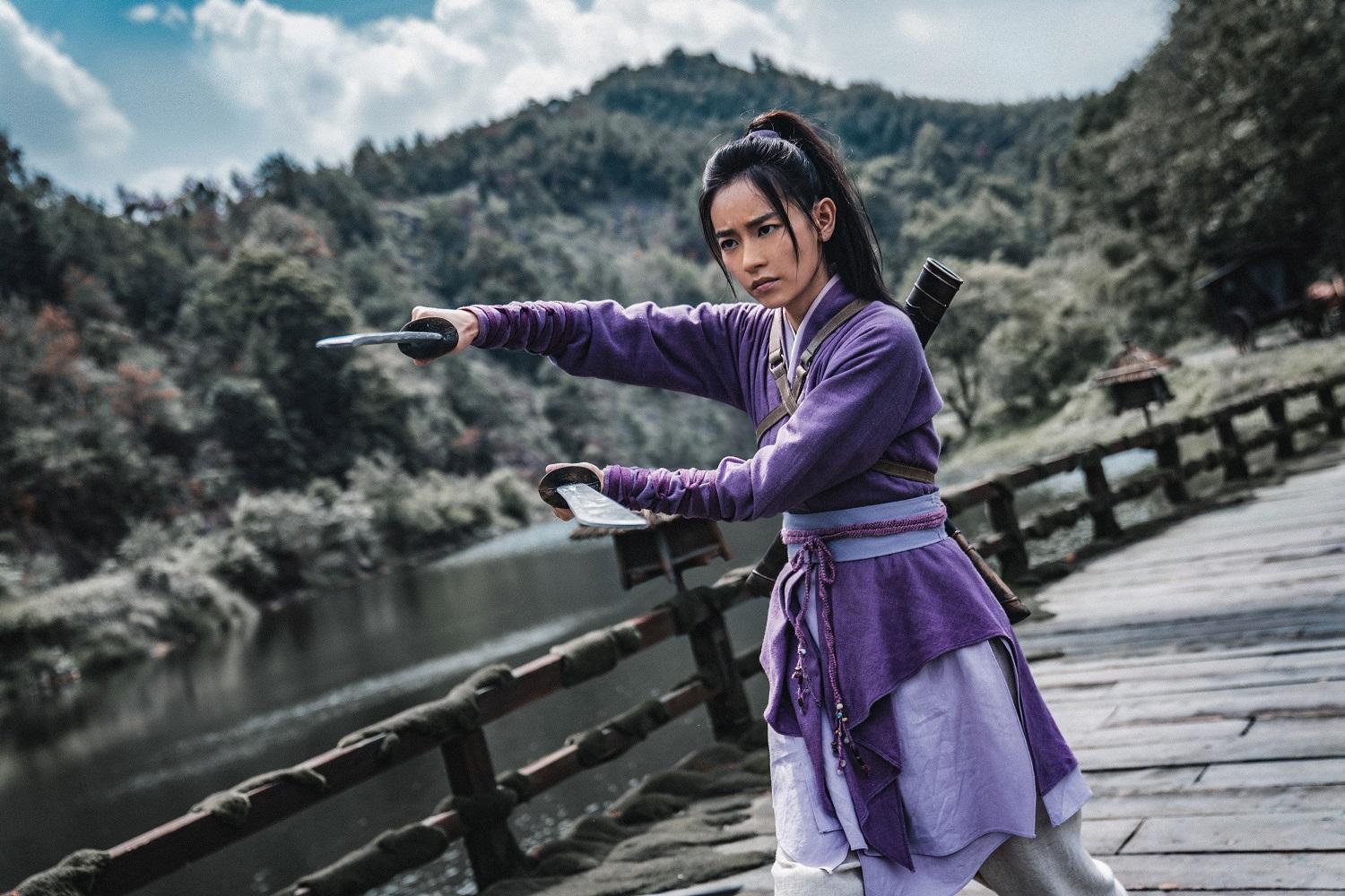 劉雅瑟演阿紫。(《天龍八部之 喬峰傳》劇照)