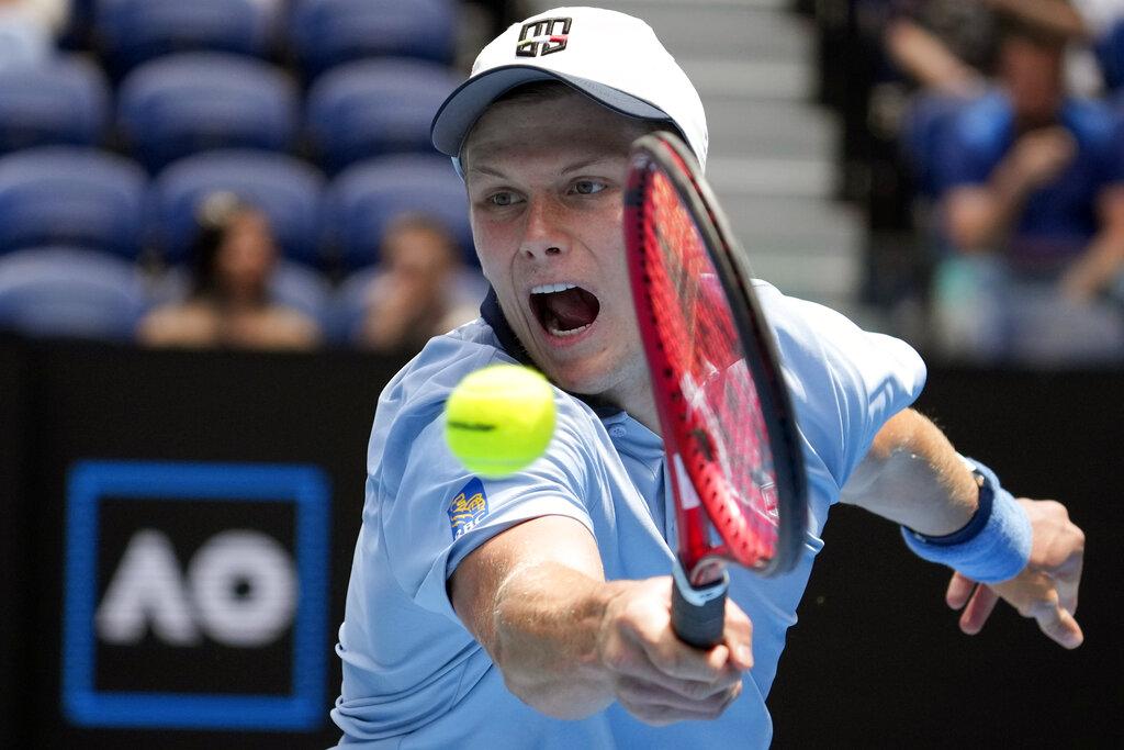 卜斯比首次參與澳網就晉身第3圈。(美聯社)
