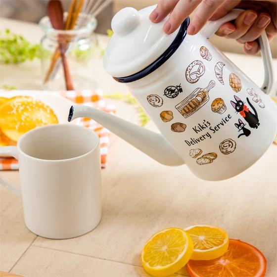 魔女宅急便 1.1公升琺瑯手沖壺 $510/件