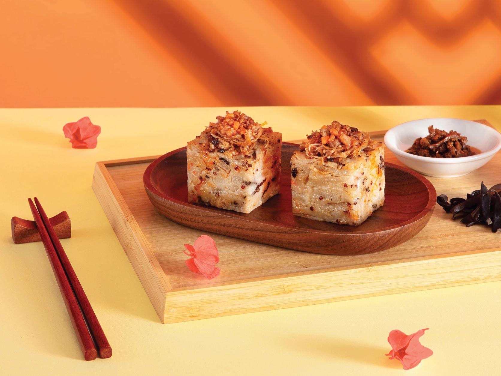 「膳意迎人」新豬肉XO醬紅藜麥蘿蔔糕(原價$168元,優惠價$148元)