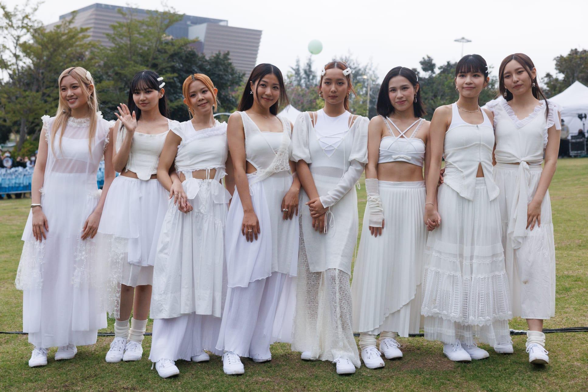 COLLAR於成軍一周年當日,於西九文代區舉行新歌發布會。(資料圖片)