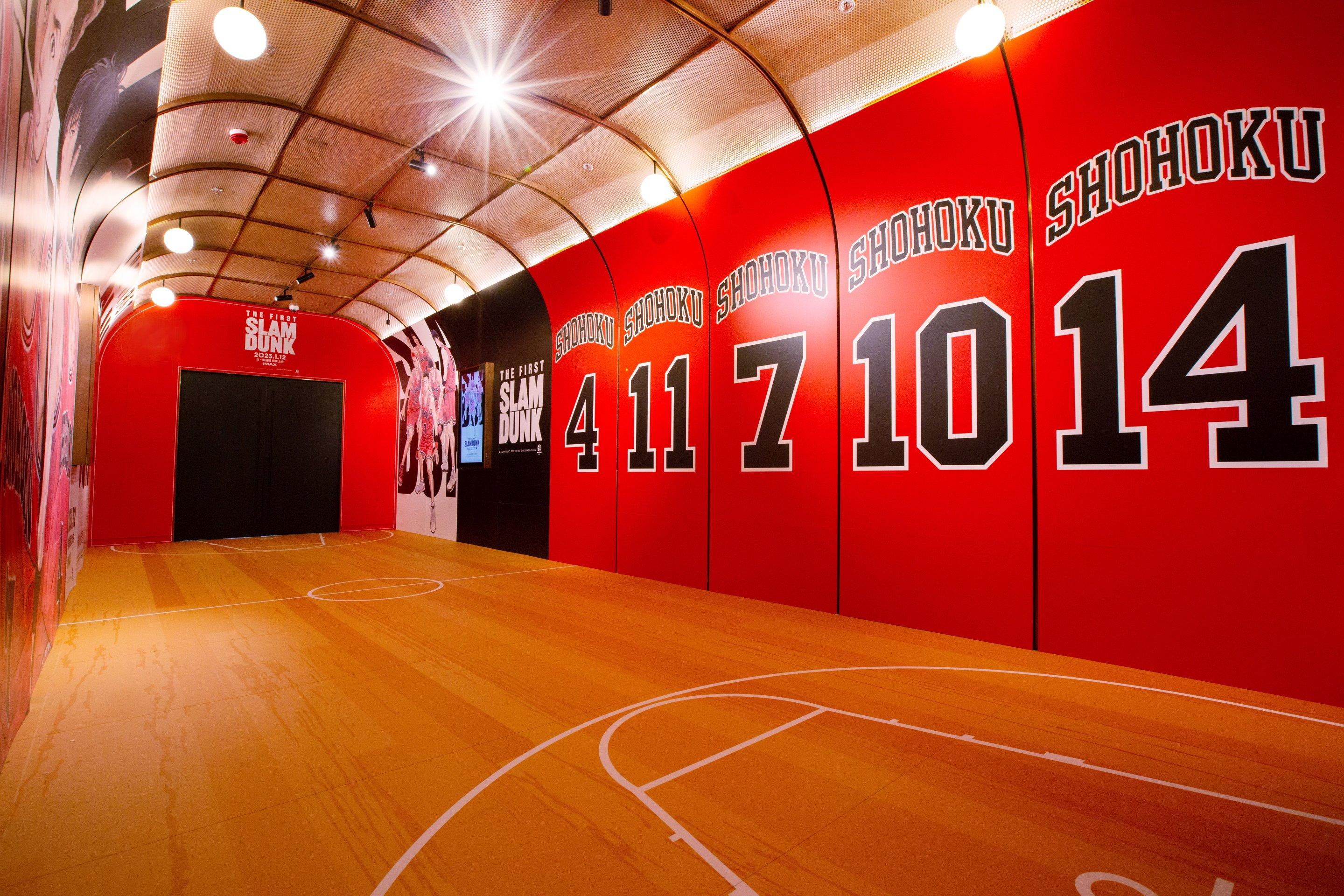 尖沙咀iSQUARE戲院亦打造獨家設計「《THE FIRST SLAM DUNK》360度主題打卡位」。