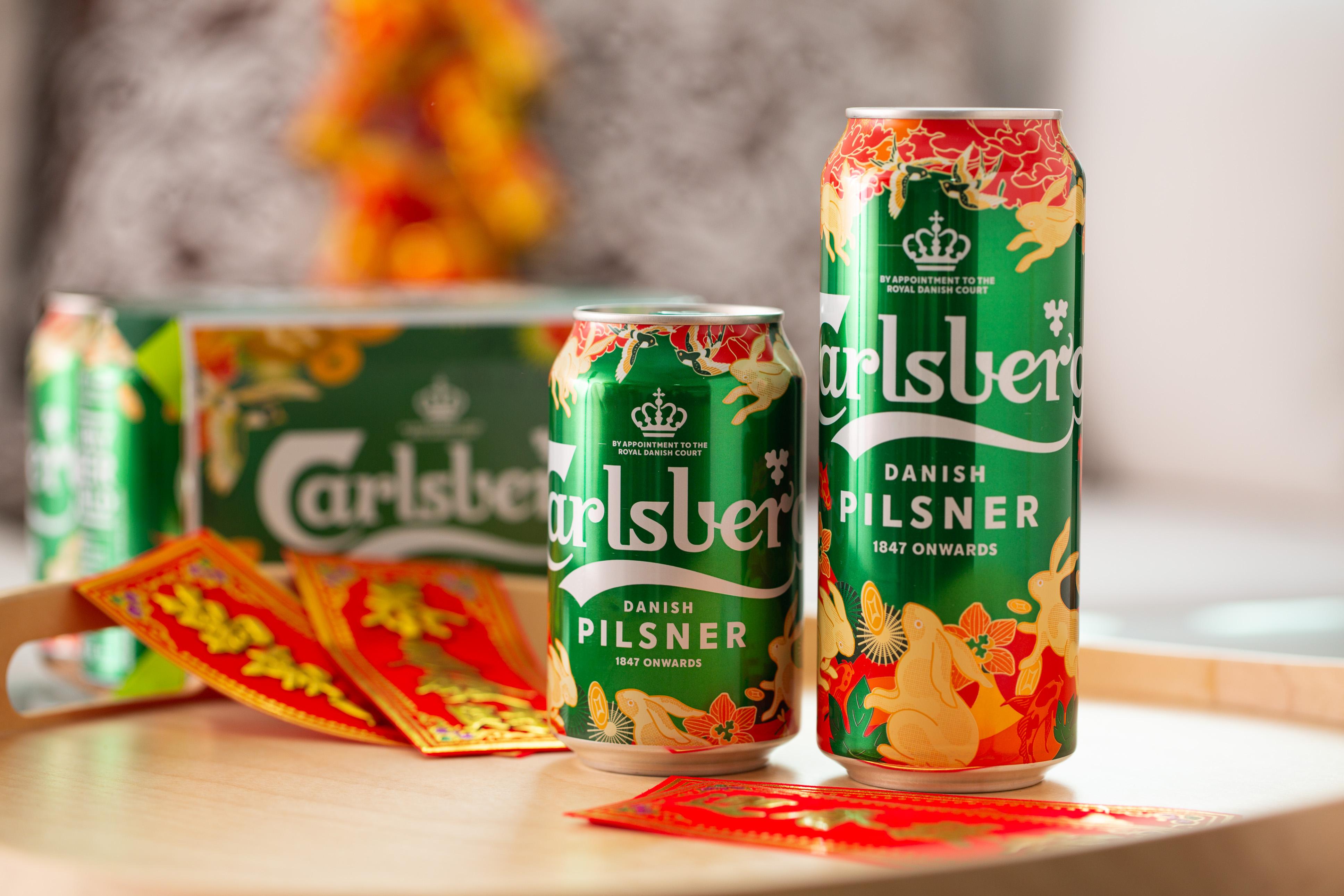 嘉士伯兔年新春特別版紀念罐