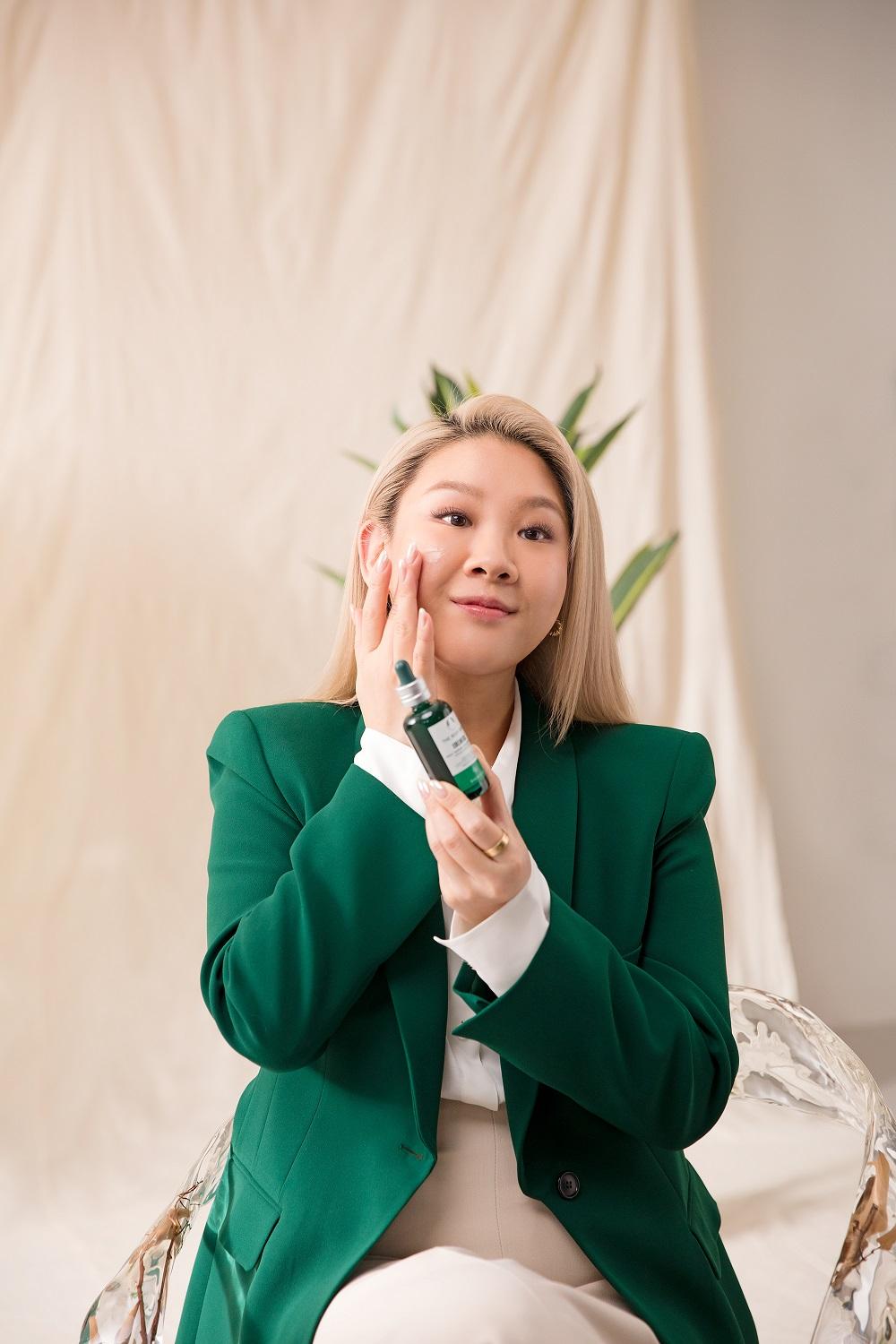 The Body Shop再度與Joyce(欣宜)合作,拍攝系列最新廣告。