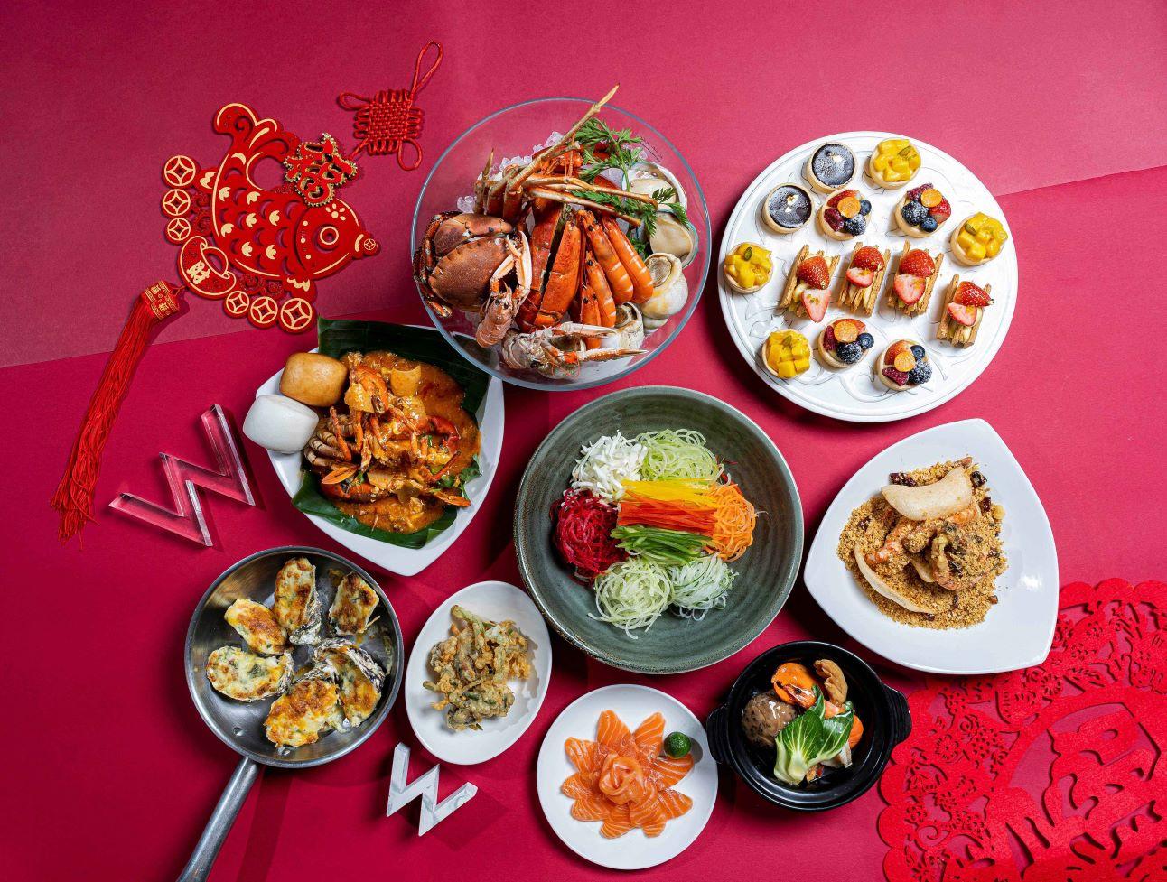 香港W酒店的自助餐餐廳「KITCHEN」出名高質多選擇,從冰鎮海鮮、西式佳餚到中式精緻點心都有