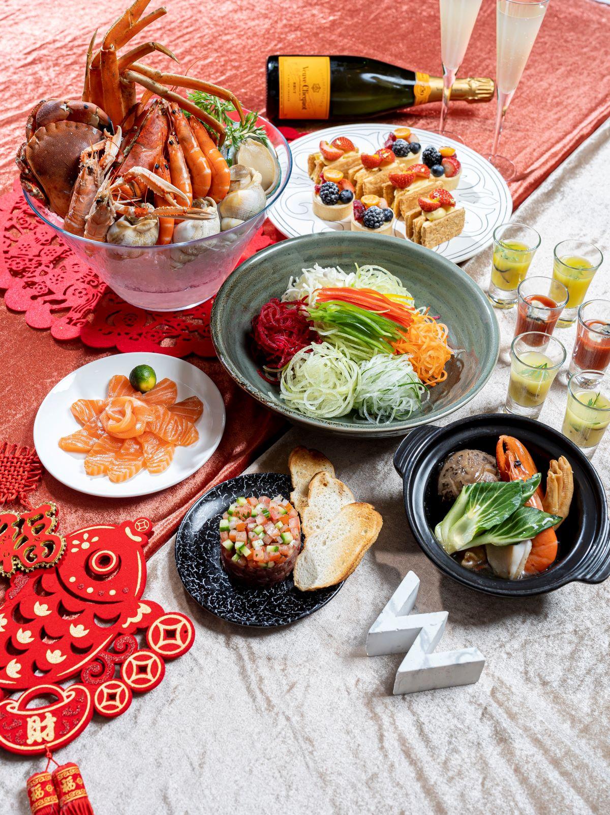 餐廳於農曆新年期間創作多款賀年食品